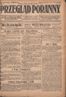Przegląd Poranny: pismo niezależne i bezpartyjne 1923.11.24 R.3 Nr324