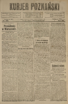 Kurier Poznański 1918.09.08 R.13 nr 206