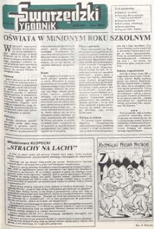 Tygodnik Swarzędzki 1992.06.25 Nr25(43)