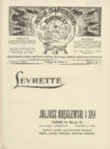 Przegląd Zegarmistrzowski i Złotniczy : gazeta handlowa rynku zegarmistrzowskiego, złotniczego, biżuterii, optyki i branż pokrewnych 1925.06.01 R.1 Nr7