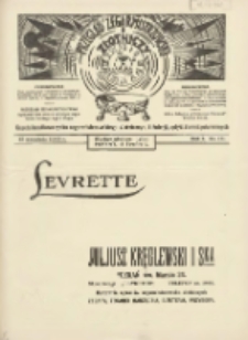 Przegląd Zegarmistrzowski i Złotniczy : gazeta handlowa rynku zegarmistrzowskiego, złotniczego, biżuterii, optyki i branż pokrewnych 1925.09.15 R.1 Nr14