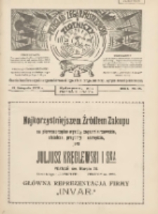 Przegląd Zegarmistrzowski i Złotniczy : gazeta handlowa rynku zegarmistrzowskiego, złotniczego, biżuterii, optyki i branż pokrewnych 1925.11.15 R.1 Nr18