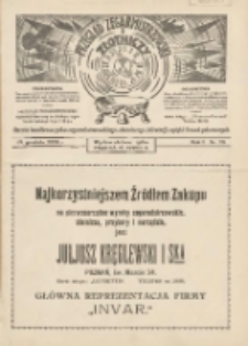Przegląd Zegarmistrzowski i Złotniczy : gazeta handlowa rynku zegarmistrzowskiego, złotniczego, biżuterii, optyki i branż pokrewnych 1925.12.15 R.1 Nr20