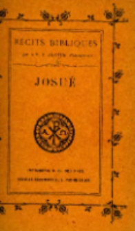 Récits bibliques. No VI: Josué