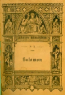 Récits bibliques. No X: Salomon