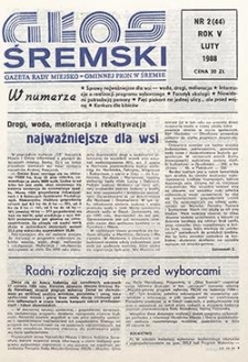 Głos Śremski 1988.02 R.5 Nr2(44)