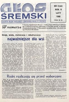 Głos Śremski 1988.02 R.5 Nr2(44)