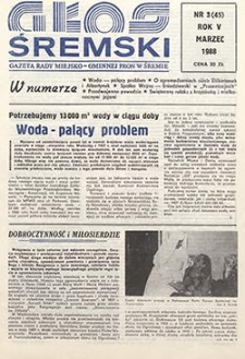 Głos Śremski 1988.03 R.5 Nr3(45)
