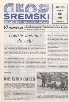 Głos Śremski 1988.05 R.5 Nr5(47)
