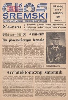 Głos Śremski 1988.12 R.5 Nr12(54)