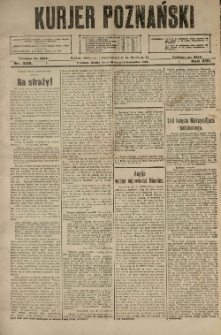 Kurier Poznański 1918.10.16 R.13 nr 238