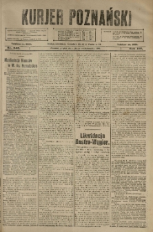 Kurier Poznański 1918.10.18 R.13 nr 240