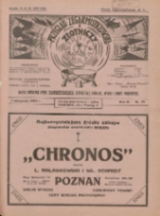 Przegląd Zegarmistrzowski i Złotniczy : gazeta handlowa rynku zegarmistrzowskiego, złotniczego, biżuterii, optyki i branż pokrewnych 1926.11.01 R.2 Nr17