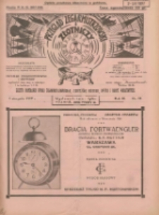 Przegląd Zegarmistrzowski i Złotniczy : gazeta handlowa rynku zegarmistrzowskiego, złotniczego, biżuterii, optyki i branż pokrewnych 1927.08.01 R.3 Nr12