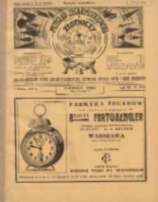 Przegląd Zegarmistrzowski i Złotniczy : gazeta handlowa rynku zegarmistrzowskiego, złotniczego, biżuterii, optyki i branż pokrewnych 1931.12.01 R.7 Nr22/23