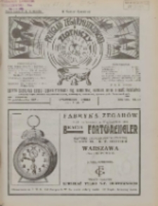 Przegląd Zegarmistrzowski i Złotniczy : gazeta handlowa rynku zegarmistrzowskiego, złotniczego, biżuterii, optyki i branż pokrewnych 1932.10.21 R.8 Nr11