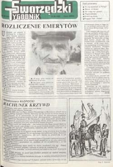 Tygodnik Swarzędzki 1992.08.27 Nr34(52)