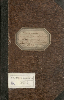 Rachunki z wydatków drobnych domowych [..] hr. [Celestyny] Działyńskiej