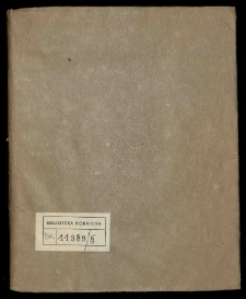 Notatki i materiały różne Marii z Zaleskich Czartoryskiej vol. 3