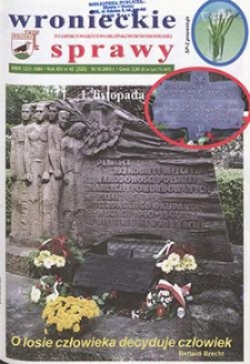 Wronieckie Sprawy 2003.10.30 R.14 Nr42(322)
