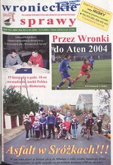 Wronieckie Sprawy 2003.11.13 R.14 Nr44(324)