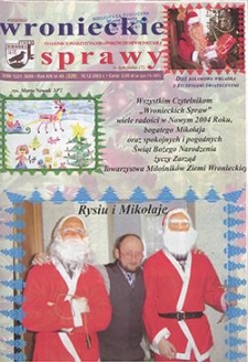 Wronieckie Sprawy 2003.12.18 R.14 Nr49(329)