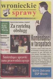 Wronieckie Sprawy 2004.02.19 R.15 Nr4(333)