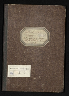 Rachunki kupca T. Luzińskiego dla [...] hr. [Celestyny] Działyńskiej 1873-1874