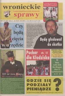 Wronieckie Sprawy 2004.06.09 R.15 Nr20(349)