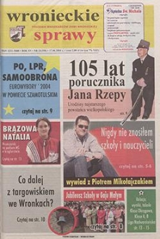 Wronieckie Sprawy 2004.06.17 R.15 Nr21(350)