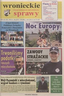 Wronieckie Sprawy 2004.06.24 R.15 Nr22(351)