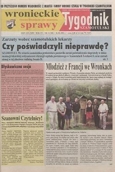 Wronieckie Sprawy 2004.08.26 R.15 Nr31(360)