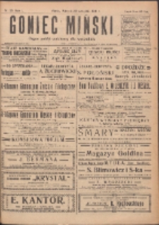 Goniec Miński: organ polski bezpartyjny dla wszystkich. 1919.09.30 R.1 Nr26