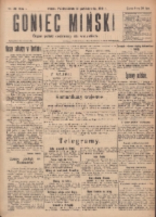 Goniec Miński: organ polski bezpartyjny dla wszystkich. 1919.10.13 R.1 Nr39
