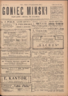 Goniec Miński: organ polski bezpartyjny dla wszystkich. 1919.10.28 R.1 Nr54