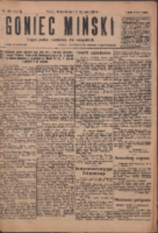 Goniec Miński: organ polski codzienny dla wszystkich. 1920.01.05 R.2 Nr119
