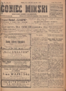 Goniec Miński: organ polski codzienny dla wszystkich. 1920.01.29 R.2 Nr143