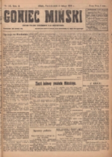 Goniec Miński: organ polski codzienny dla wszystkich. 1920.02.09 R.2 Nr153