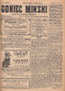 Goniec Miński: organ polski codzienny dla wszystkich. 1920.02.15 R.2 Nr159