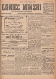 Goniec Miński: organ polski codzienny dla wszystkich. 1920.02.28 R.2 Nr172