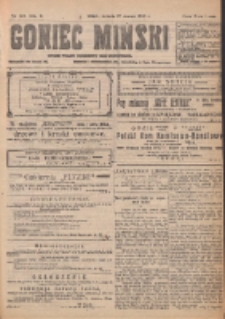 Goniec Miński: organ polski codzienny dla wszystkich. 1920.03.27 R.2 Nr199