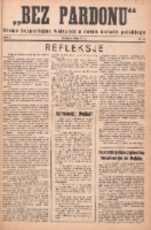 Bez Pardonu : pismo bezpartyjne walczące o dobro narodu polskiego 1937.07 R.2 Nr7a