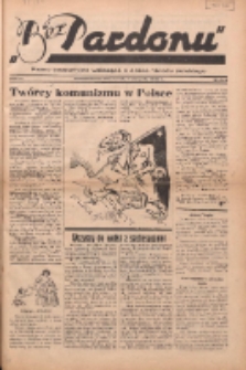 Bez Pardonu : pismo bezpartyjne walczące o dobro narodu polskiego 1938.08 R.3 Nr5/6