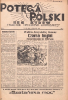 Potega Polski bez Żyd&oacute;w : tygodnik społeczno-gospodarczy 1936.11.29 R.1 Nr14