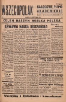 Wszechpolak : narodowe pismo akademickie 1937.03.04 R.1 Nr8