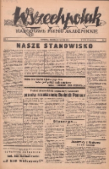 Wszechpolak : narodowe pismo akademickie 1937.04.18 R.1 Nr12