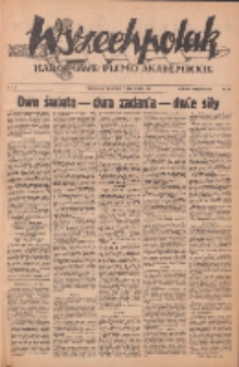 Wszechpolak : narodowe pismo akademickie 1937.11.21 R.1 Nr40