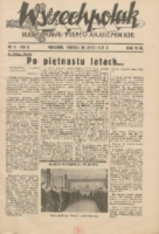 Wszechpolak : narodowe pismo akademickie 1938.02.20 R.2 Nr8