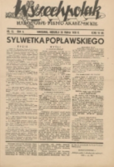 Wszechpolak : narodowe pismo akademickie 1938.03.20 R.2 Nr13