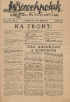 Wszechpolak : narodowe pismo akademickie 1938.10.16 R.2 Nr21